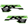 (image for) Factory Effex OEM Shroud and Tank/Shroud Graphics, Style 24 for KX450 19-23