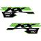 (image for) Factory Effex OEM Shroud and Tank/Shroud Graphics, Style 24 for KX450 19-23