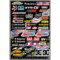 (image for) MX misc. logos #1 Decal Sheet