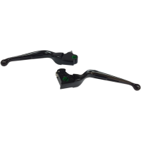 (image for) Slotted Wide Blade Lever Set Matte Black