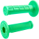 (image for) ODI Ruffian MX Single-Ply Grips - Half-Waffle - Fluorescent Green