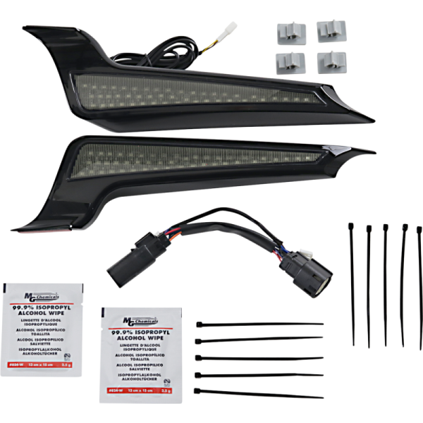 (image for) Custom Dynamics Fascia LED Panel Gloss Black