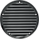 (image for) Billet Derby Cover - Finned, Black Anodized