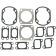 (image for) Vertex Full Top End Gasket Set - Ski-Doo Skandic II/R 93