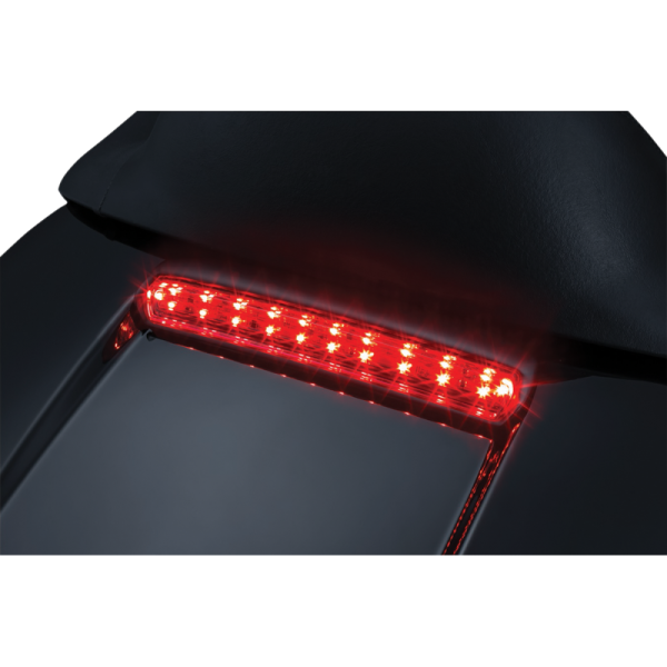(image for) Kuryakyn Tour-Pak Lid Lights Satin Black