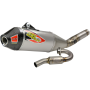 (image for) Pro Circuit Ti-6 Titanium Exhaust System w/ Carbon End Cap for Kawasaki KX250 (2021-2024)