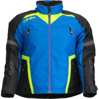 (image for) Women's Pivot 8 Insulated Jacket - Blue/Hi-Viz, Size L