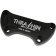 (image for) Handlebar Clamps - Machine-cut Black Anodized
