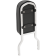 (image for) Backrest Pad - Tall, Pillow-style w/ piping