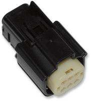 (image for) Black 6-pin Female Connector