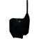 (image for) UFO Front Number Plate - Black