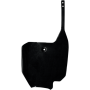 (image for) UFO Front Number Plate - Black