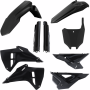 (image for) Acerbis Replacement Plastic Full Kit - Black
