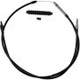 (image for) High-Efficiency Black Vinyl Clutch Cable for Softail (69.5" +6")