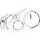 (image for) XR Stainless DOT Kit - Black w/ Chrome Fittings 10"-12"
