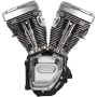 (image for) T124LC Engine, Wrinkle Black/Chrome