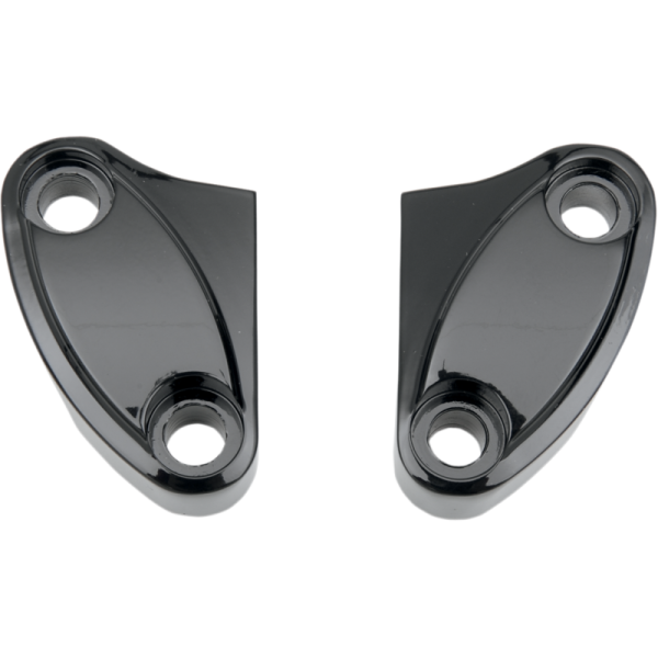 (image for) Drag Specialties Handlebar Riser Clamps - Black