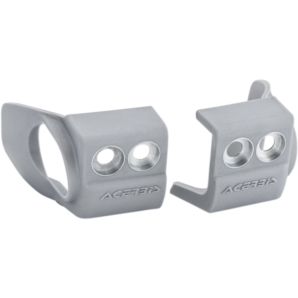 (image for) ACERBIS Silver (shoe protector) Lower Fork Cover Set / Shoe Protector