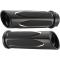 (image for) Comfort Deep Cut Grips - Black Anodized - 24 FLHTK/FLTRK/FLHRXS