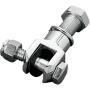 (image for) Chrome Footpeg Clevis Mount - 1/2"-20 Thread