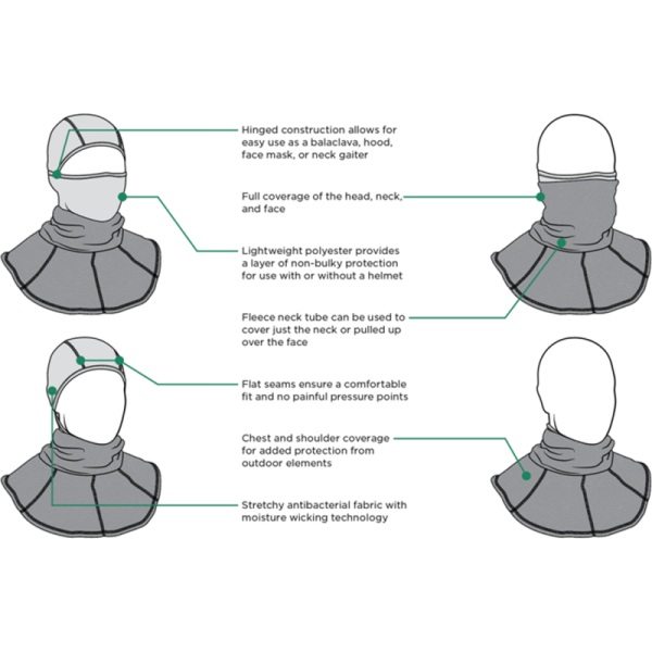 (image for) Zan Headgear Balaclava with Gaiter