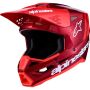 (image for) Alpinestars S-M3 Supertech Helmet - Radium - Red/White - Size XL