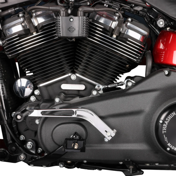 (image for) Thrashin Supply Co. Thrashin Shift Lever - Chrome, 1" Shorter (Softail with Mid Controls)