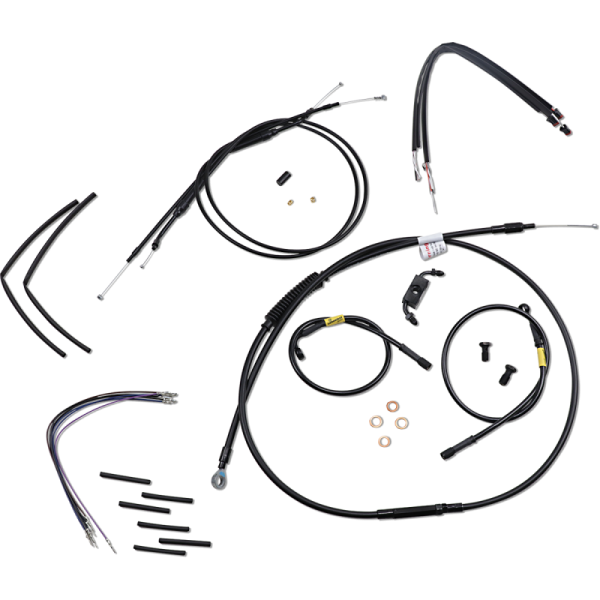 (image for) Jail Bar Install Kit - Black Vinyl