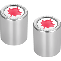 (image for) Docking Cover Mirror Polished w/ Red Maple Leaf