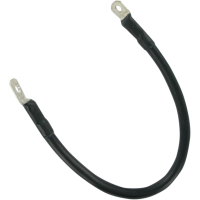 (image for) Solid Black Battery Cable 13"