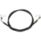 (image for) Black w/ Chrome Fittings Stock Front Brake Line Kit for 18-24 FXBB/S