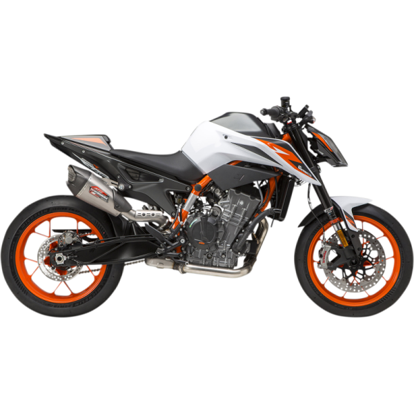 (image for) Yoshimura Alpha T (Works Finish) Slip-On for KTM 790 Duke 19-20, 890 Duke R 20-21