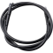(image for) Black Vinyl-Coated Stainless Steel Brake Line 46"