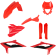 (image for) Acerbis Full Kit - OEM Red/black (23)