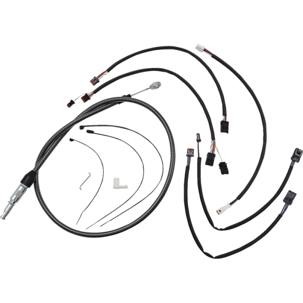 (image for) MAGNUM Karbonfibr Designer DOT Handlebar Installation Kit, 12"-14" Apes