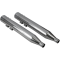 (image for) 4" DNT Straight Can Mufflers - Chrome/Chrome End