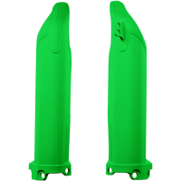(image for) Acerbis Lower Fork Cover Sets/Shoe Protectors for Inverted Forks - Green