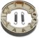 (image for) Standard Rear Brake Shoe for Honda VT750 Shadow Phantom 10-22