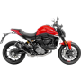 (image for) LV-10 Black stainless steel Slip-On for DUCATI Monster 937 21-24