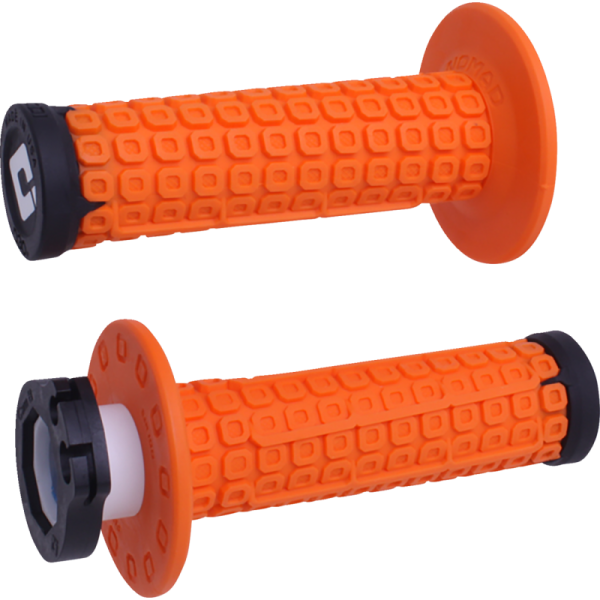 (image for) ODI Nomad V2 Lock-On Grips - Orange/black