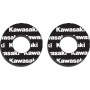 (image for) Factory Effex Moto Grip Donuts - Kawasaki (black/white)