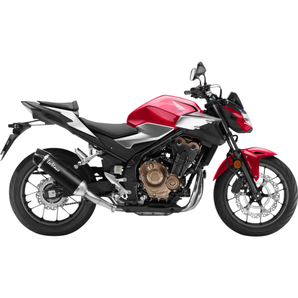 (image for) Nero Black Stainless Slip-On for HONDA CB/CBR500F/X/R 19-23, NX500 24