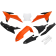 (image for) Complete Body Kit - Orange/black
