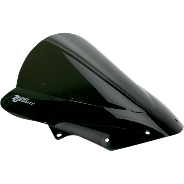 (image for) ZERO GRAVITY Double Bubble Windscreen Dark Smoke for KAWASAKI ZX-10R 08-10