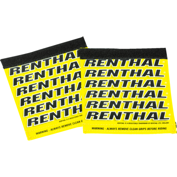 (image for) Renthal Clean Grip Covers - Yellow/White/Black