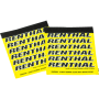 (image for) Renthal Clean Grip Covers - Yellow/White/Black