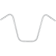 (image for) Burly Brand 1" Narrow Bottom Ape Hangers - Chrome