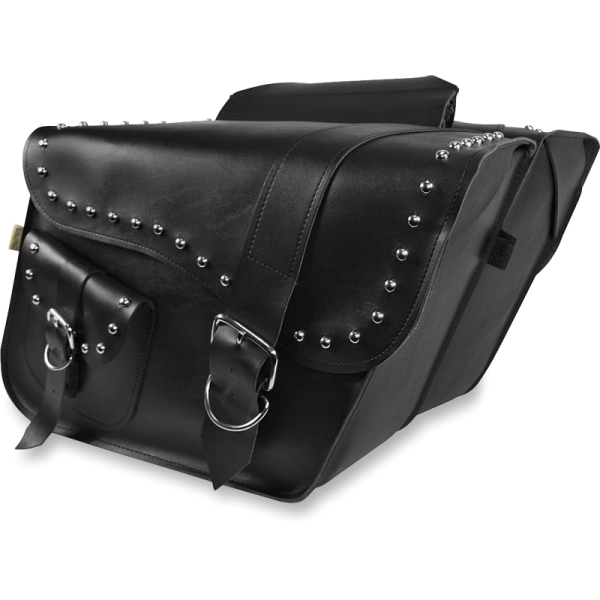 (image for) WILLIE & MAX LUGGAGE Ranger Studded Super Slant Saddlebags