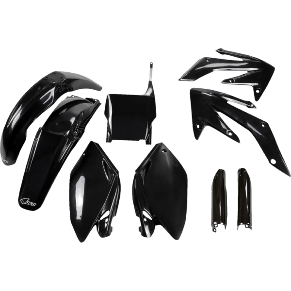 (image for) UFO Body Kit - Honda CRF250R 04-05 - Black