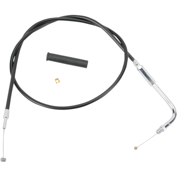 (image for) Drag Specialties Black Vinyl Throttle Cable for XL (30")